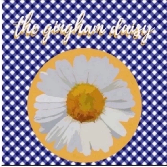 Wayfair•Town & Country Living•BRAND NEW•52”x 70”•Navy/Ivory Gingham Tablecloth🌼 - Picture 7 of 7